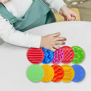 10x Sensory Mats Early Learning Play Tactile Pads Textured - Picture 1 of 7