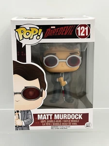 Funko Pop! No. 121 Matt Murdoch Marvel Daredevil Bobblehead New In Box - Picture 1 of 19
