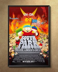 South Park Bigger Longer Uncut Movie Poster 24"x36" Glossy Unframed 9938 - Picture 1 of 3