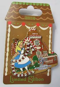 Disney106505 Gingerbread House Collection Grand Floridian Resort Alice Pin - Picture 1 of 2