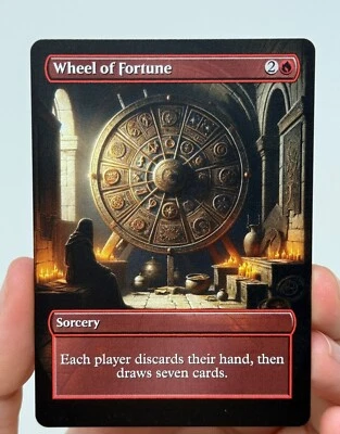 Wheel of Fortune Proxy Card with Custom designed art - Image 1 of 2