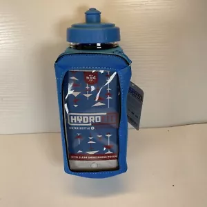 NOD Products HYDROFIT Fitness Botella de Agua con Soporte para Teléfono Celular Azul Mar NUEVO - Imagen 1 de 6