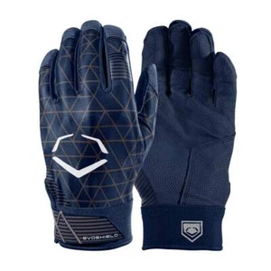 EvoShield Adult EVOCHARGE GEL TO SHELL Batting Gloves NAVY -WTV4100NA - Picture 1 of 4