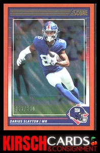 Darius Slayton 2024 Score #210 Lava #/630 New York Giants - Picture 1 of 2