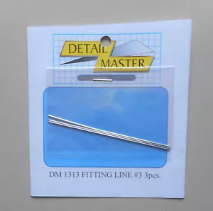 FITTING LINE #3 .032" 1:24 1:25 DETAIL MASTER CAR MODEL ACCESSORY 1313 - Picture 1 of 2