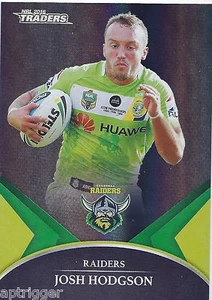 2016 NRL Traders Black Parallel Special (PS007) Josh HODGSON Raiders - Picture 1 of 1