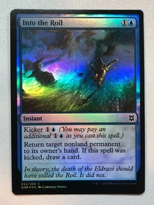 MTG Zendikar Rising Into the Roil 62 Foil NM/M - Picture 1 of 1