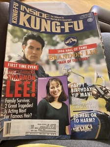 inside kung-fu # 2 , february 1994 brandon lee , shannon lee - Bild 1 von 5