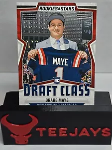 Drake Maye 2024 Rookies & Stars Draft Class #DC-DME Rookie RC - Foto 1 di 2