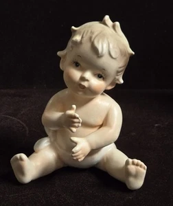 Piano Baby Figurine Vintage INARCO 1961 E-183/L Hand painted Excellent  - Picture 1 of 15