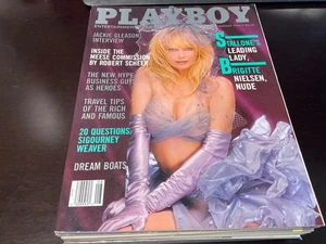 PLAYBOY MAGAZIN AUGUST 1986, BRIDGET NIELSEN, SIGOURNEY WEAVER, GLEASON, TOP - Bild 1 von 1