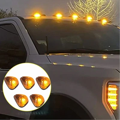 Luces LED ámbar para techo de auto automóvil para Ford E-250 E-350 E-450 1999-2016 E-150 Foto 1 de 4