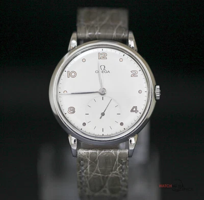 Vintage Omega Jumbo 2482-4 Watch - Stainless Steel 37mm w/ Silver Dial #X14 - Image 1 of 4