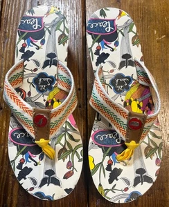 Chanclas de cuña multicolor Sakroots Peace, talla. 8 - Imagen 1 de 6