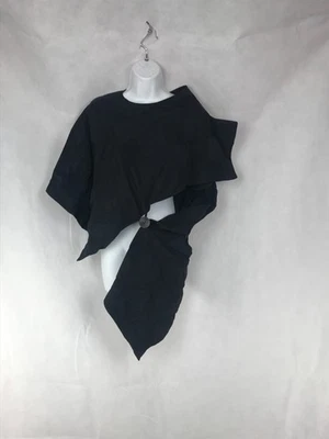 OSKA Weste Hajar NEW Sz 3 Womens jacket one button Vest collared black Polyester - Image 1 of 4