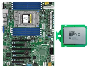 AMD 7702 CPU+ Supermicro H11SSL-i Motherboard 64Core 128Threads Combination - Picture 1 of 1
