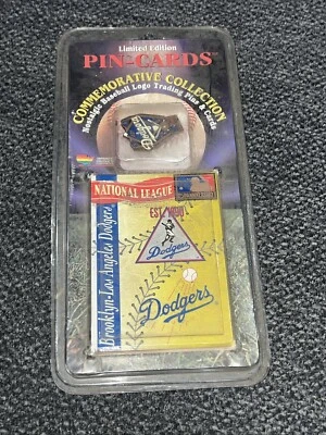 Limited Edition Commemorative Pin and card MLB Champs Los Angeles Dodgers 1995 - Image 1 of 4