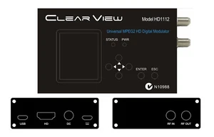 ClearView HD1112U Universal MPEG2 Single HD DVBT Modulator - Picture 1 of 1