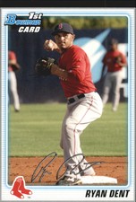 2010 Bowman Prospects Baseball Black #BP30 Ryan Dent