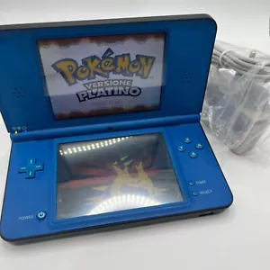 Nintendo Dsi XL Console Blu Blue FUNZIONANTE originale usata giochi pokemon - Imagen 1 de 7