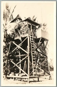 MEERESBIENEN AUF WACHE ANTIKE ECHTFOTO POSTKARTE RPPC - Bild 1 von 2
