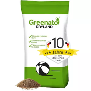 Greenato Dryland 5kg Trockenrasen Schnellkeimend für 200m², Unkrautvernichter - Bild 1 von 12