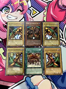 Exodia the Forbidden One Yugioh! TCG DB1-EN139 Exodia Set NM - Bild 1 von 13