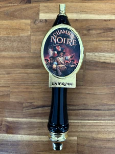 Unibroue Chambly Noire 11 1/2" Gold Zierleiste Bierhahn Griff - Bild 1 von 5