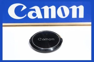 210221 CANON 55MM ORIGINAL OLD STYLE FD OBJEKTIVDECKEL ABDECKUNG GEBRAUCHT - Bild 1 von 2