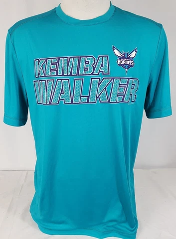 Brand New Men's NBA Charlotte Hornets TX3 Cool Kemba Walker T-Shirt - Large Cover