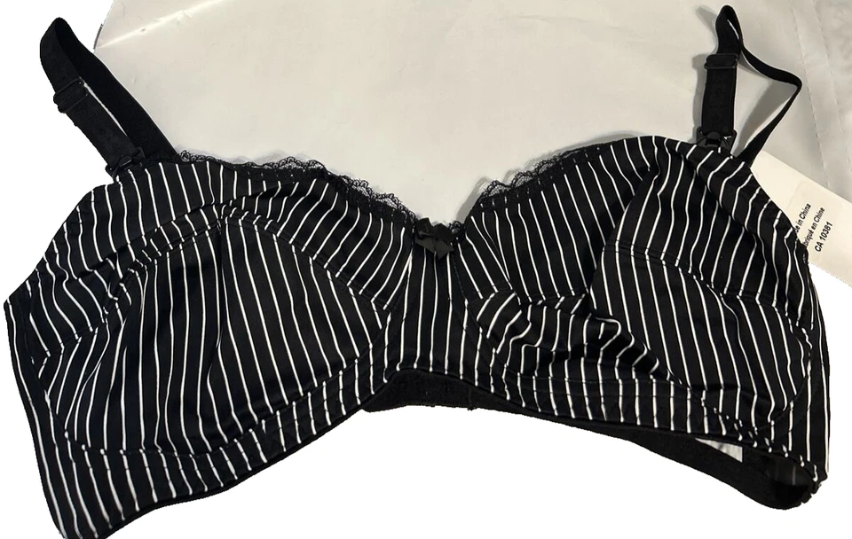 Sujetador Naturana para mujer, negro, 34DD Foto 1 de 4