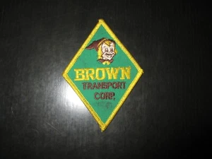 Vintage BROWN TRANSPORT CORP. toppa/distintivo autotrasporto - inserzione #4 - Foto 1 di 2