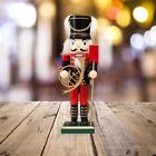 Traditional Classic Handcraft  Wooden Nutcracker Solider Puppet Doll Toy Holiday