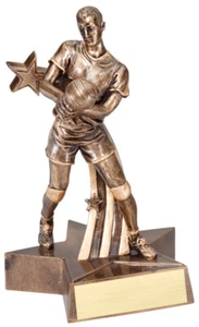 8.5" Volleyball Male Trophy Personalized Free - Picture 1 of 2