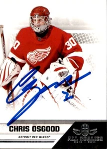 Chris Osgood Signed 2011/12 Panini Card #26 Detroit Red Wings - Picture 1 of 2