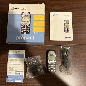 Vintage Rare Nokia 3361 AT&T Type NPW-1PA Cell Phone ASIS No Charger - Picture 1 of 11