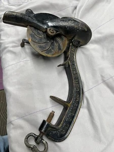 Enterprise No.16 Cherry Stoner Philadelphia Cast Iron Cherry Pitter w/Clamp - Picture 1 of 5