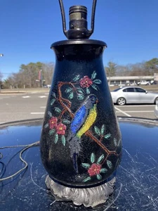 Very Rare Orig Antique Aladdin Art Deco Bird Lamp Orig Socket, Plug, Harp, Base - Picture 1 of 5