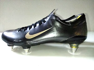 Nike Mercurial Vapor III MV SG  Men's Sz 7 Charcoal / Gold  312605 071 00 Italy - Picture 1 of 21