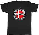 Made With Love In Denmark Mens Unisex T-Shirt Tee