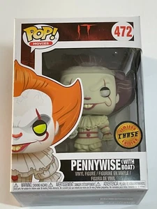Movies Funko Pop Pennywise with Boat Chase Green Eyes IT 472 - Foto 1 di 10