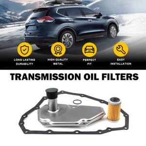 Transmission Oil w/ Filter Pan Gasket Fits For 2014-2019 Nissan Rogue NV Altima - Imagen 1 de 9