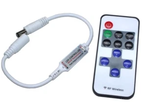 Mini LED Funk Dimmer Controller Lichteffekte RF mit Fernbedienung 5V 12V 24V - Bild 1 von 5