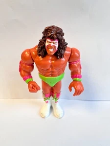 FIGURA DE ACCIÓN WWE THE ULTIMATE WARRIOR HASBRO WWF SERIE 1 1990 EN MUY BUENA CONDICIÓN - Imagen 1 de 5