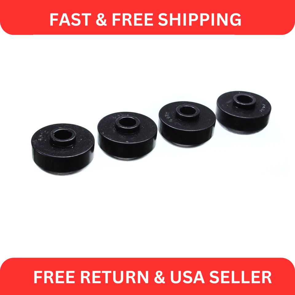 Juego de bujes de resorte de hoja Energy Suspension 3.2104G para Corvette 63-82 Foto 1 de 2