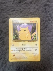 Pokémon TCG Pikachu Base Set 2 87/130 Regular Unlimited Common - Picture 1 of 7