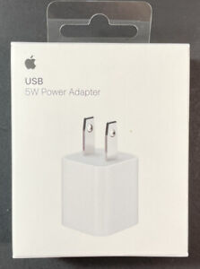 Official Apple 5W USB Power Adapter A1385 for Apple Watch iPhone iPod NEW