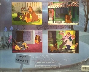Collectible Disney Art Lithograph set of 4 Lady and The Tramp - Picture 1 of 2