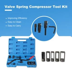 Valve Spring Remover Installer Valve Spring Compressor Tool Kit for RepairingCar - Picture 1 of 14