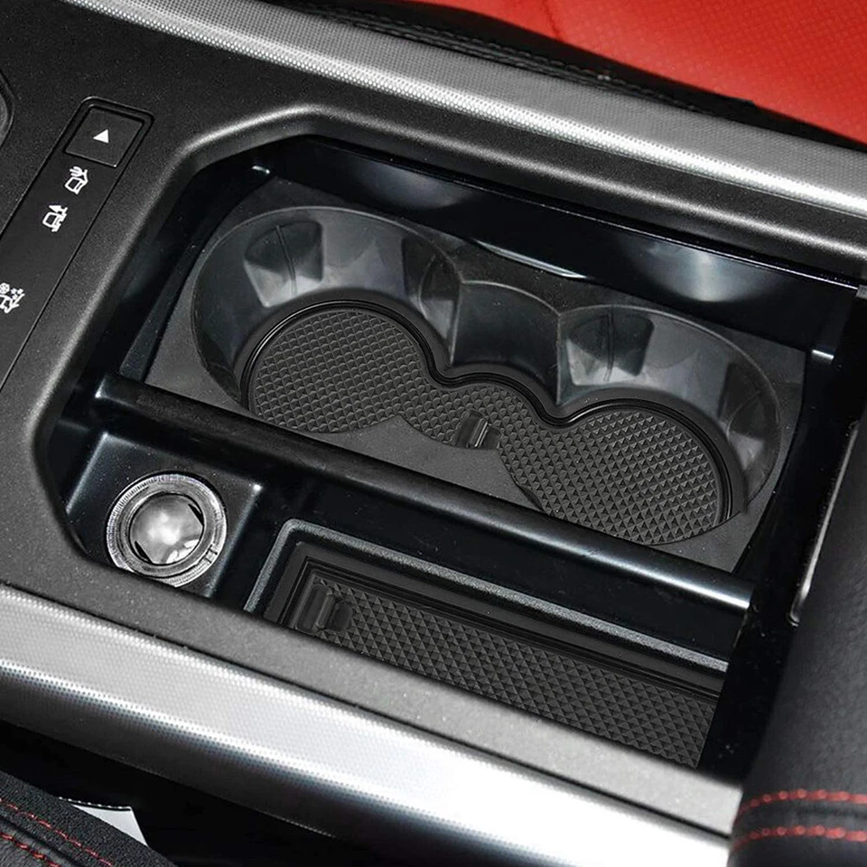 Rubber Gate Slot Mat Non-slip Cup Pad Fits Land Rover Range Rover Evoque 2012-19 Foto 1 de 1